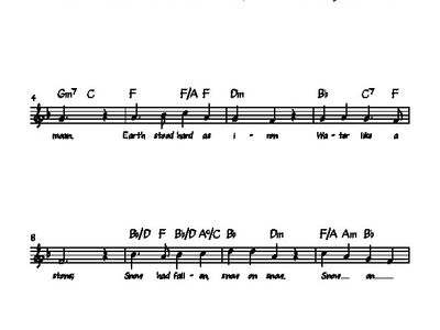 In the Bleak Midwinter