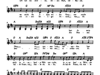 An Die Musik (to Music) Schubert Piano