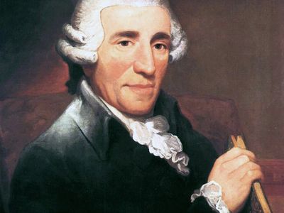 Portrait of Joseph Haydn