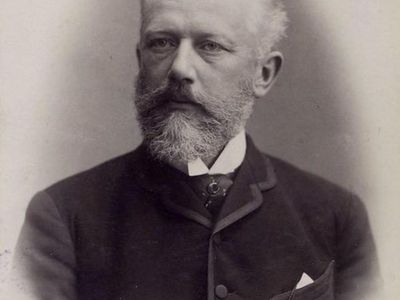 Portrait of Pyotr Ilyich Tchaikovsky
