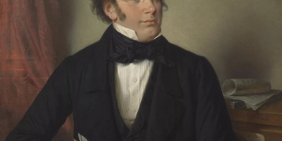 Portrait of Franz Schubert